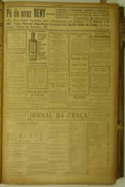 Página do jornal O Nordeste de julho de 1927