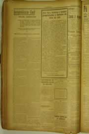 Página do jornal O Nordeste de julho de 1927