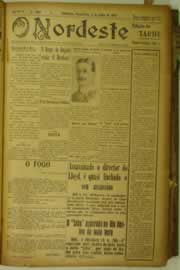 Página do jornal O Nordeste de julho de 1927