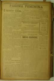 Página do jornal O Nordeste de julho de 1927