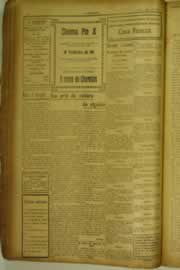 Página do jornal O Nordeste de julho de 1927