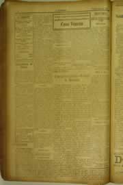 Página do jornal O Nordeste de julho de 1927
