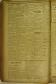 Página do jornal O Nordeste de julho de 1927