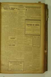 Página do jornal O Nordeste de julho de 1927