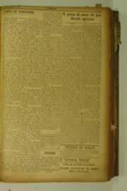 Página do jornal O Nordeste de julho de 1927