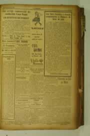 Página do jornal O Nordeste de julho de 1927