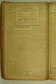 Página do jornal O Nordeste de julho de 1927