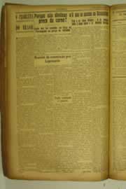 Página do jornal O Nordeste de julho de 1927