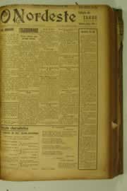 Página do jornal O Nordeste de julho de 1927