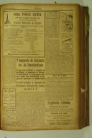 Página do jornal O Nordeste de julho de 1927
