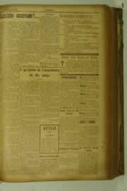 Página do jornal O Nordeste de agosto de 1927