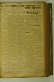 Página do jornal O Nordeste de agosto de 1927