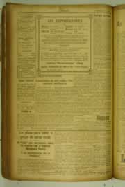 Página do jornal O Nordeste de agosto de 1927
