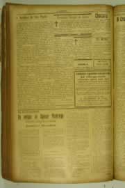 Página do jornal O Nordeste de agosto de 1927