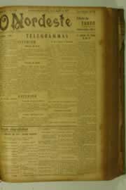 Página do jornal O Nordeste de agosto de 1927