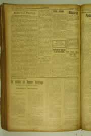 Página do jornal O Nordeste de agosto de 1927