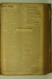 Página do jornal O Nordeste de agosto de 1927