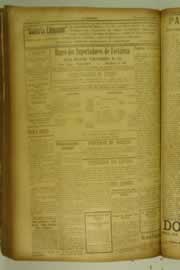 Página do jornal O Nordeste de agosto de 1927