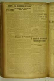 Página do jornal O Nordeste de agosto de 1927