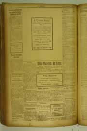 Página do jornal O Nordeste de agosto de 1927