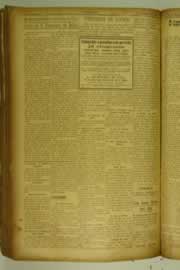 Página do jornal O Nordeste de agosto de 1927