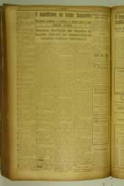 Página do jornal O Nordeste de agosto de 1927