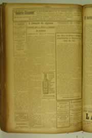 Página do jornal O Nordeste de agosto de 1927