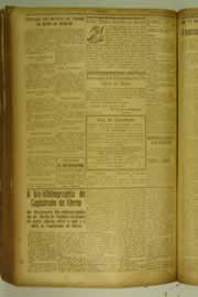 Página do jornal O Nordeste de agosto de 1927