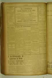 Página do jornal O Nordeste de agosto de 1927