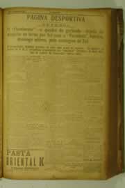 Página do jornal O Nordeste de agosto de 1927