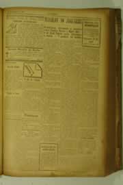 Página do jornal O Nordeste de agosto de 1927