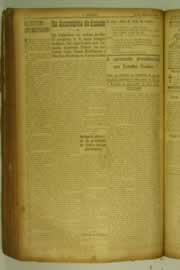 Página do jornal O Nordeste de agosto de 1927
