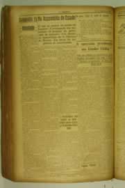 Página do jornal O Nordeste de agosto de 1927
