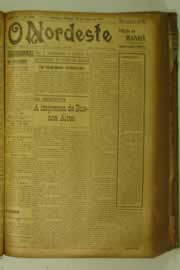 Página do jornal O Nordeste de agosto de 1927
