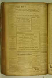Página do jornal O Nordeste de agosto de 1927