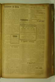 Página do jornal O Nordeste de agosto de 1927