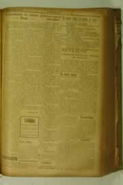 Página do jornal O Nordeste de agosto de 1927