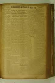 Página do jornal O Nordeste de setembro de 1927