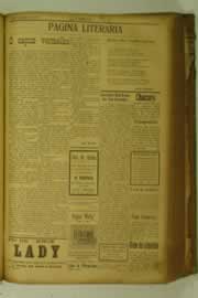 Página do jornal O Nordeste de setembro de 1927