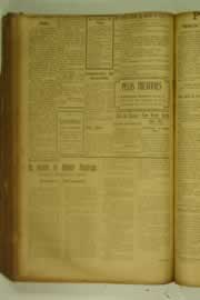 Página do jornal O Nordeste de setembro de 1927