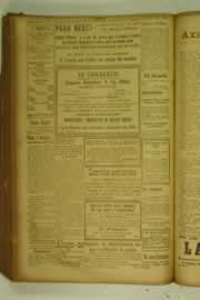 Página do jornal O Nordeste de setembro de 1927