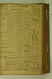 Página do jornal O Nordeste de setembro de 1927