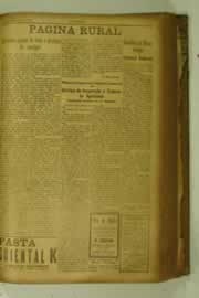 Página do jornal O Nordeste de setembro de 1927