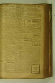 Página do jornal O Nordeste de setembro de 1927