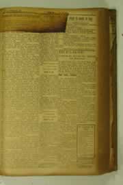 Página do jornal O Nordeste de setembro de 1927