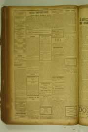 Página do jornal O Nordeste de setembro de 1927