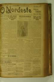 Página do jornal O Nordeste de setembro de 1927