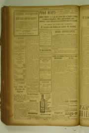 Página do jornal O Nordeste de setembro de 1927