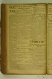 Página do jornal O Nordeste de setembro de 1927