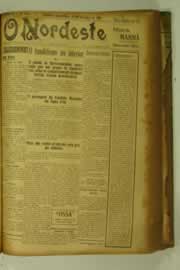 Página do jornal O Nordeste de setembro de 1927